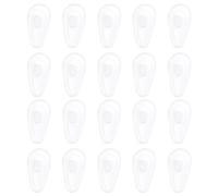 LT Easiyl Silicone Nose Pads for Eyeglass Sunglass, 10 Pairs | Cassette Air Bag, Compatible with Oakley Contrail OO4147, Compatible with Truss Rod OX5123