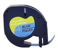 LT Labelling Tape Compatible DYMO 91225 RL-D-91225 Adhesive Blue 12 mm x 4 m