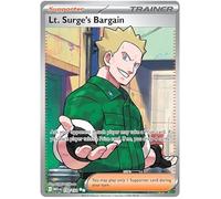Lt. Surge's Bargain 170/132 Ultra Rare Pokemon Card | Mega Evolution Base Set | ME01 | Titan Authenticated