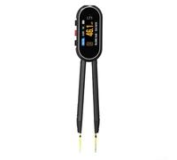 LT1 Digital Bridge Clamp LCR Tester with 1.14" IPS Display, Measures ESR/ERP Resistance Capacitance Inductance, Supports 100Hz-10kHz Sweep Frequency, USB-C