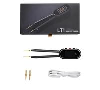 LT1 Digital Bridge Clamp LCR Tester with 1.14" IPS Display, Supports for ESR ERP Resistance Capacitance Inductance Measurement, for Diode Voltage Continuity Sweep Frequency Analysis, Black