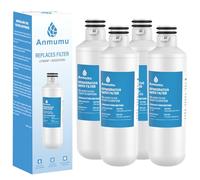 LT1000P Water Filter Replacement for LG LT1000P,LT1000PC,ADQ74793501,MDJ64844601 Refrigerator Water Filter 4 Pack
