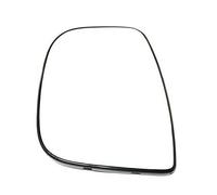 LT2CP Heated Wing Mirror Glass Left Passenger Side for Peugeot Partner Vauxhall Combo Vivaro Toyota Proace & Citroen Berlingo Clip-On Replacement