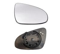 LT2CP Heated Wing Mirror Glass Right Driver Side for Citroen C1 2014-2022 Clip-On Replacement with Backing Plate