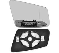 LT2CP Heated Wing Mirror Glass Right Driver Side for Mercedes A B C E S Class CLA CLS GLA Clip-On Replacement