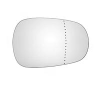 LT2CP Heated Wing Mirror Glass Right Driver Side for Renault Clio 1990-2009, Renault Megane 1995-2004, Reanult Scenic 1995-2003 and Nissan Micra 3 2002-2010 Clip-On Replacement