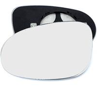 LT2CP Replacement Heated Wing Mirror Glass for Ford KA 2008-2016 Left UK Passenger Side Clip-On Clear
