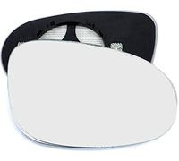 LT2CP Replacement Heated Wing Mirror Glass for Ford KA 2008-2016 Right UK Driver Side Clip-On Clear