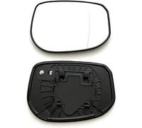 LT2CP Replacement Heated Wing Mirror Glass for Honda Jazz 2008-2015 Right UK Driver Side Clip-On Clear