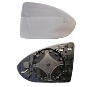 LT2CP Wing Mirror Glass Compatible VW Golf Mk7 Wing Mirror Glass Right - Heated Replacement for VW Golf 2012-2019 | UK Driver Side OEM Fit Wing Mirror Blind Spot Indicator