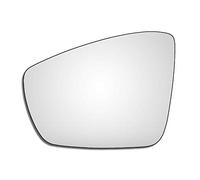 LT2CP Wing Mirror Glass for Polo MK5 2009, 2010, 2011, 2012, 2013, 2014, 2015, 2016, 2017 Heated with Backing Plate Left Hand Side UK Passenger Side Heated Mirror