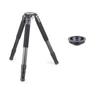 LT364C 10 Layers Carbon Fiber Tripod Heavy-Duty Telephoto Lens Load 35kg(LT364C add bowl)