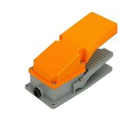 LT4 foot switch aluminium case treadle pedal switch for machine tool control silver IDGTTLDF