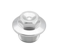 LTADX Motorcycle CNC Front Wheel Lock Nut Bolt Rear Chain Adjuster Axle Block Wheel Axle Nut Cocer Compatible With SX SXF XC XCF EXC EXCF XCW SMR 85-530(Silver Front Screw)