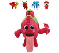 ltalian Steal A Brainrot Plush toys, Adorable Funny Multiple styles are available, 67 toys strawberry elephant for Fans Girls Boys Birthday Christmas & Party Gifts (Big red tongue)
