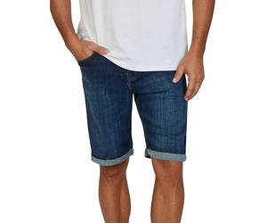 LTB Jeans Men's Stretch Short Slim Fit Corvin Shorts Bermuda Summer Denim Plain Blue Grey Black S M L XL XXL 3XL 4XL 5XL, Gorbi Undamaged Wash (52286), L