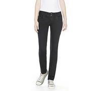 LTB Jeans - Women's - Molly - Low Waist - Slim Fit Jeans - Trousers, Black to Black Wash, 25W x 32L