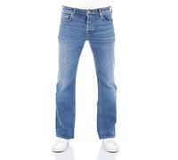 LTB Men's Jeans Timor Bootcut Jeans Basic Cotton Denim Stretch Deep Waist Blue Black W28 W29 W30 W31 W32 W33 W34 W36 W38 W40, Stormi Wash (53941), 33 W/32 L