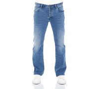 LTB Men's Jeans Trousers Roden Bootcut Jeans Basic Cotton Denim Stretch Deep Waist Blue W28 W29 W30 W31 W32 W33 W34 W36 W38 W40, Cletus Wash (52270), 34 W/34 L
