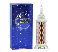 Al Haramain Night Dreams Silver Perfume Oil 30ml - Concentrated Arabic Attar for Men & Women | Fresh Spicy Floral Woody Fragrance | Attar for Gifting