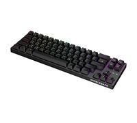LTC NB681 Nimbleback Wired 65% Mechanical Keyboard, RGB Backlit Ultra-Compact 68 Keys Gaming Keyboard with Hot-Swappable Switch and Stand-Alone Arrow/Control Keys (Hot Swappable Brown Switch, Black)