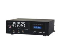 LTC PAA60USB 3CH PA AMPLIFIER 60W USB/SD MP3 MIC INPUT 100V Speaker Mixer