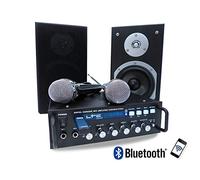 LTC STAR4 Karaoke Kit 2 x 75 W + 2 HP + 2 Microphones