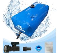 LTCANOPY 110L/30gal Foldable Portable Water Tank, Large Capacity, Drought Resistant, Fire Protection, Agricultural Irrigation, Outdoor Emergency