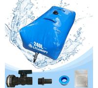LtcAnopy Collapsible Drought-Resistant Water Bag, Large-Capacity Soft Storage Bladder for Fire-Fighting & Agricultural Use (240L)