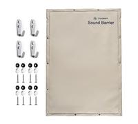 LTCANOPY Soundproof Blanket for Recording - 53.15"x73.74", Oxford Cloth Fabric Sound Absorbing Panel, Waterproof, Noise Reduction and Flame Retardant, Suitable for Recording Studio/Music Studio
