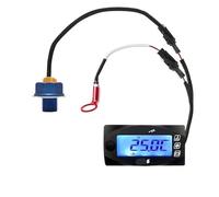 LTCZGRCI Gauge Odometer Tachometer Motorcycle 4 DUAL TEMP METER oil temp gauge cylinder temperature voltage time For cb500x nmax125 XMAX250 300 Tachometer