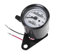 LTCZGRCI Gauge Odometer Tachometer Retro Motorcycle Dashboard With Light Tachometer Machinery Auto Gauge Motobike Accessory Modified Odometer Universal Tachometer