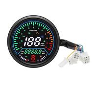 LTCZGRCI Gauge Odometer Tachometer Universal Motorcycle Tachometer Digital Gauge Odometer With Display Tacho Meter Indicator Dashboard For 12V Motorcycles Tachometer