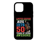 Ltd Edition 1976 Happy Birthday 50 Years Of Being Awesome Case for iPhone 12 mini