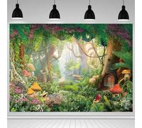 LTDKAEN 8x6FT Enchanted Fairy Magic Wonderland Backdrop