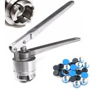 LTdlhFk 13-32mm - Vial Crimper - Full Aluminum/Aluminum-Plastic, Portable Sealing Machine/Medical Crimper, 304 Stainless Steel Material- Glass Bottle Sealing Tools B-13mm