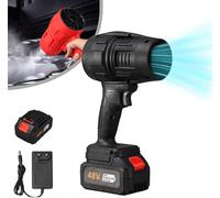 LTDZ Turbodry Car Dryer Air Blower, Portable Cordless Car Dryer, Handheld High Powered Car Wash Car Blower, Prevent Paint Damage,Black