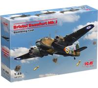 ICM 1/48 Bristol Beaufort Mk.I. Bombing Raid # 48314