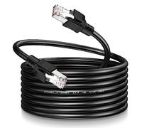 Lteirwe Cat8 Ethernet Cable 200Ft S/FTP Outdoor&Indoor Heavy Duty High Speed 26AWG Internet Network 40Gbps 2000Mhz RJ45 Shielded Connector Weatherproof LAN Cable