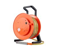 LTEJUMQ 10m-300m Well Water Depth Meter, Deep Well Water Level Meter, Well Water Depth Meter with Fixed Probe for Accurate Groundwater Level Measurement in Boreholes, Reservoirs, and Pipes