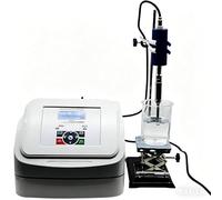 LTEJUMQ 800W High Speed Ultrasonic Homogenizer, Lab Mini Cell Disruptor Sonicator with Titanium Alloy Probes, homogenizer for Cell Disruption, Emulsification & Mixing, 1s-99h Timer