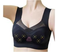 LTEJUMQ Breast Enhancer Massager Bra, Electric Breast Enlargement Device, 360-degree Wrapping Breast Massager, Can Improve Breast Secretion and Enlarge Breasts