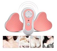 LTEJUMQ Electric Breast Massager, Heating Breast Massager, 3 Levels of Strength, 4 Modes, Electric Breast Enlargement Device Breast Enhancer Massager Bra with Hot Compress Chest Anti Sagging