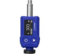 LTEJUMQ Leeb Hardness Tester Meter, 360° Metals Durometer Tester with Display, 7-in-1 HL, HV, HB, HRC, HRB, HRA, HS, Portable Leeb Hardness Tester for Manufacturing, Metal Processing