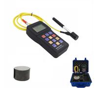 LTEJUMQ Leeb Hardness Tester Meter with Standard D Type Impact Device, Hardness Testing Equipment Kit with Test Block 170 to 960 HLD Portable Leeb Hardness Tester Kit
