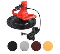 LTEJUMQ Wall Mortar Smoothing Machine, 6 Speed Concrete Mixer, Wall Smoothing Polishing Machine, Automatic Wall Smoothing Machine with Light, 8m Power Cord (1680 W)