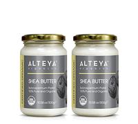 Аlteya Organic Shea Butter 300g x2 (bundle) - USDA Certified Organic 100% Pure, Natural, Vegan - All Skin Types Natural Body Butter - Face, Lips, Hair - Nourishes,Protects, Moisturizes