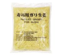 LTF Pickled Ginger for Sushi (White) Drained Weight 1kg Net Weight 1.5kg