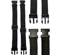 LTG PRO 2 x 38mm(1.5") Adjustable 10 to 18" Webbing Belt Waist Extension Strap Travel Bumbags