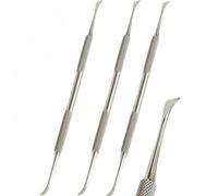 LTG PRO 3 x Pet Dental Tooth De-Scaler for Dogs & Cats - Stainless Steel Tartar Remover Tool for Animal Oral Care, Plaque Cleaning & Pet Hygiene - ISO CE Certified